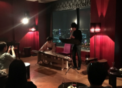 尺八と箏演奏の様子