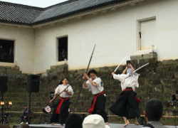 かむゐのパフォーマンスの様子